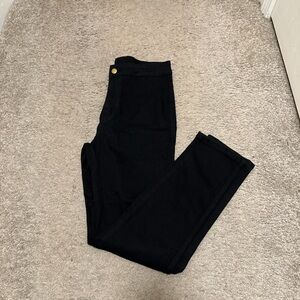 Classic Black Straight Leg Women's Jeans